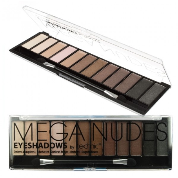 Paleta de Sombras Mega Nudes Technic
